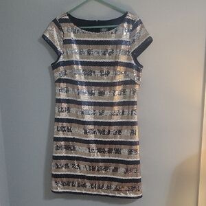 Sequined Mini Dress